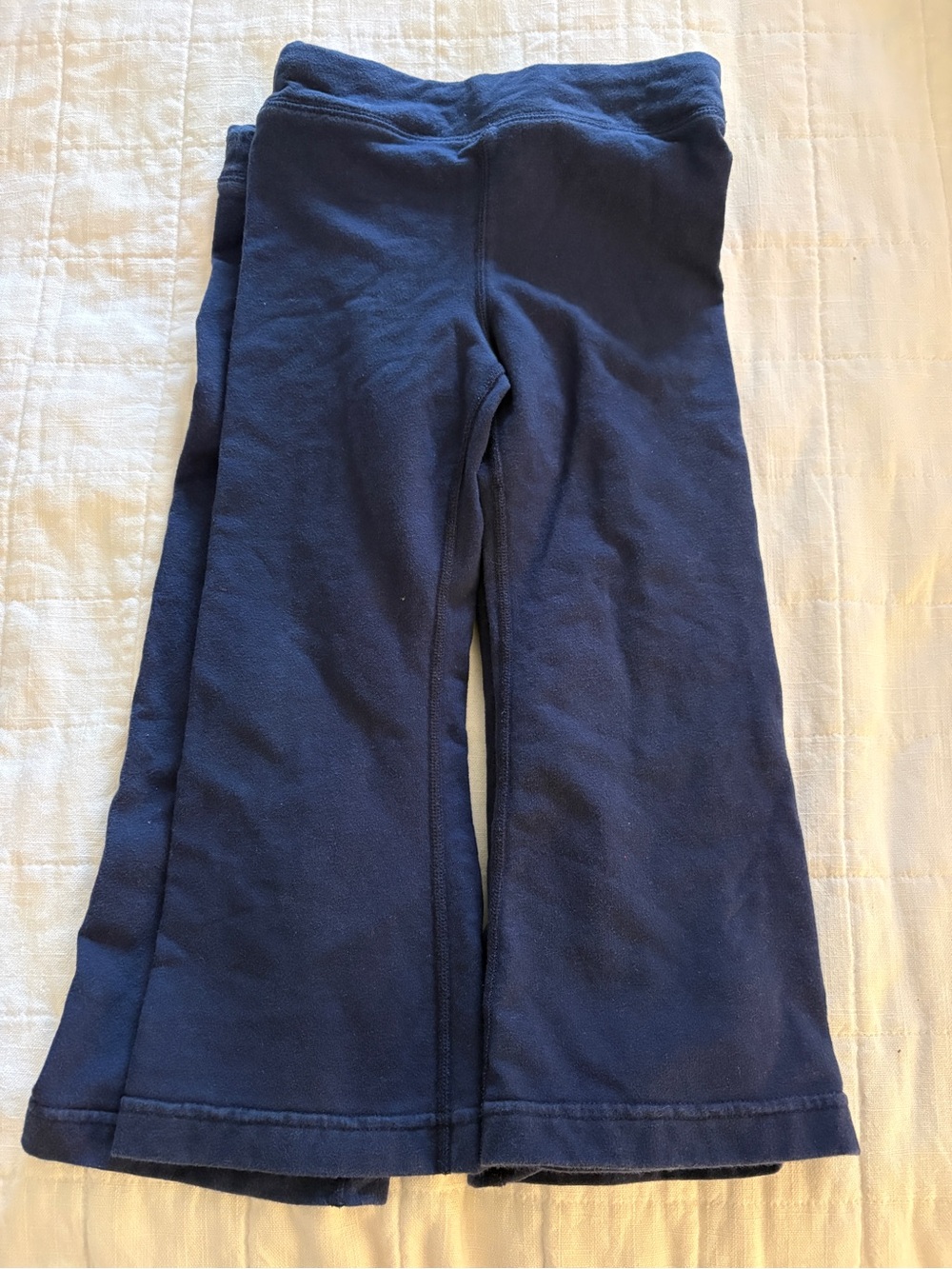Primary Navy Flare Sweatpants for Kids